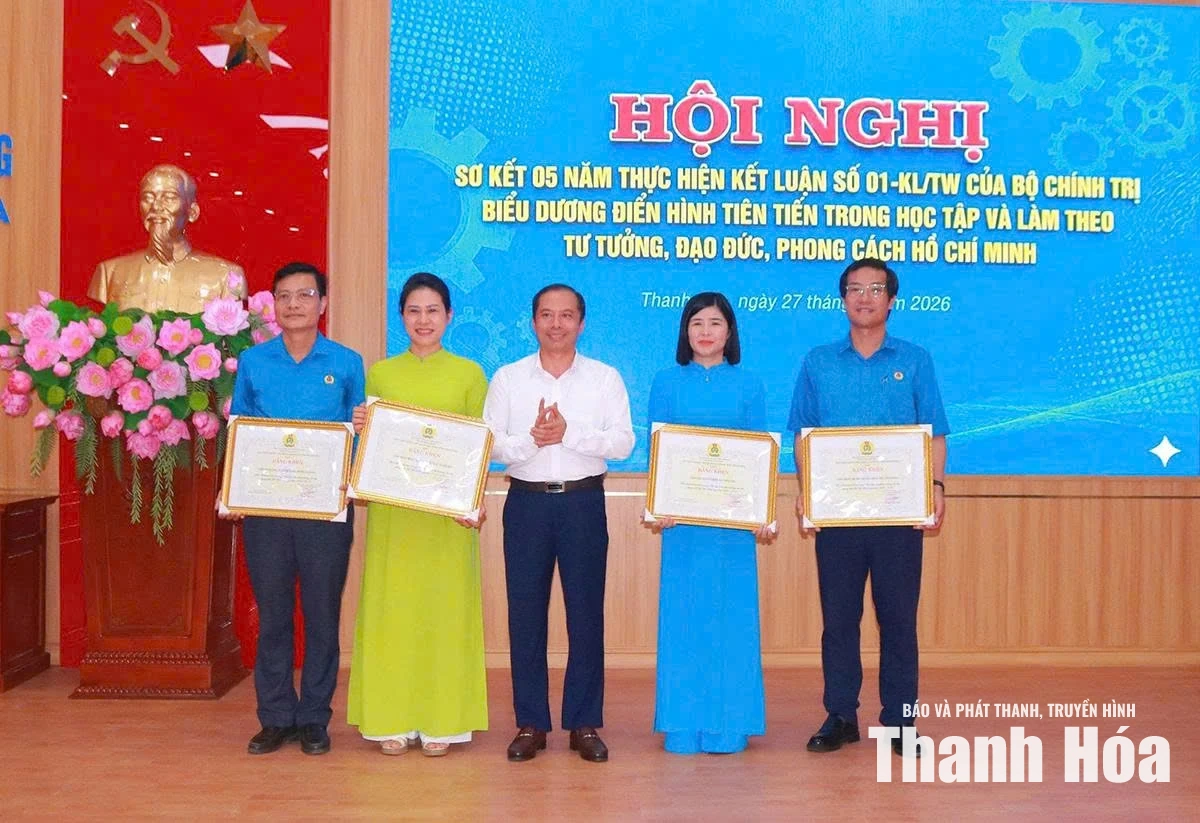 Lan tỏa việc học và làm theo Bác trong các cấp công đoàn