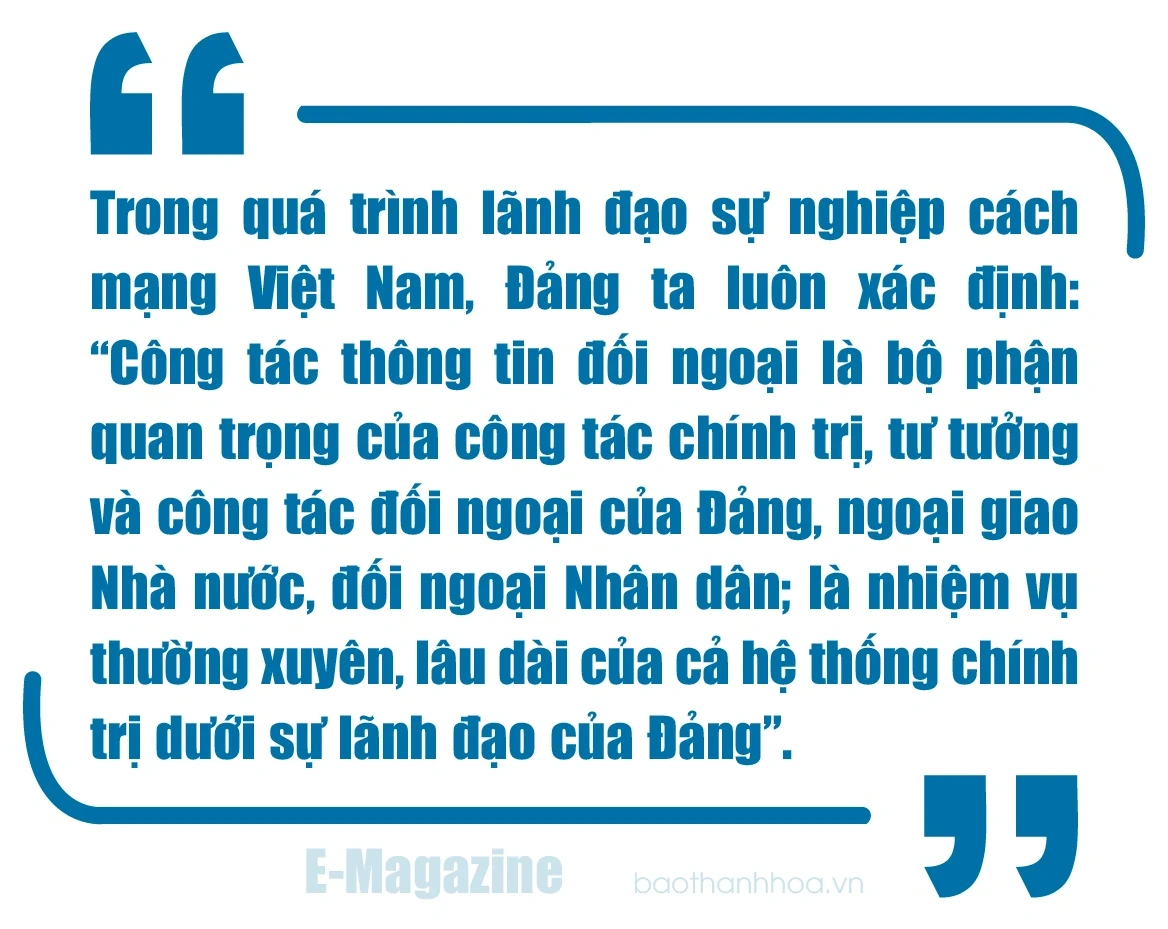[E-Magazine] Công tác thông tin đối ngoại: Mở “cánh cửa” nhìn ra thế giới