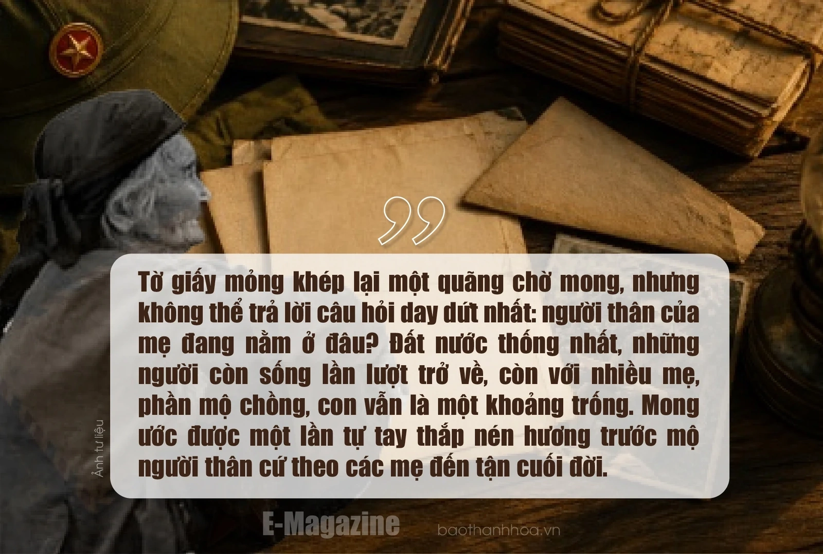[E-Magazine] Gọi các Mẹ về bên mái nhà chung