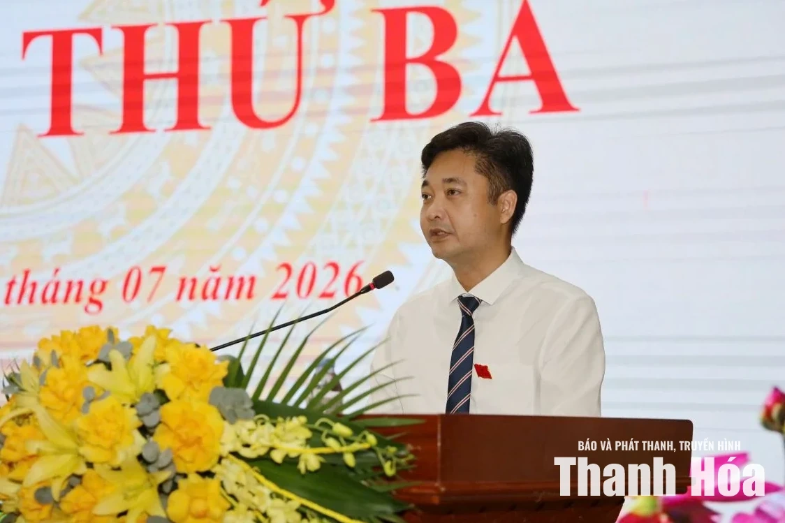 HĐND xã Triệu Sơn thông qua chương trình hoạt động toàn khóa