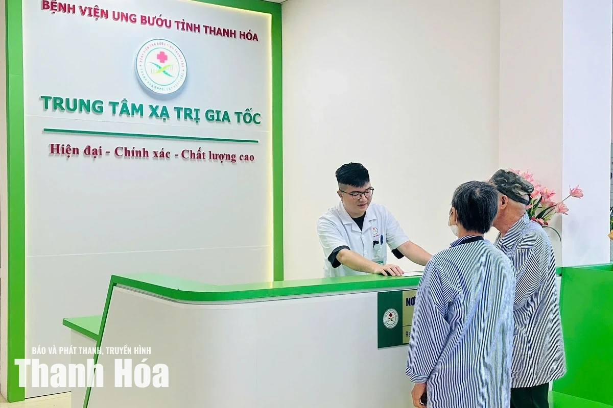 Bệnh viện Ung bướu Thanh Hóa làm chủ kỹ thuật xạ trị điều biến thể tích