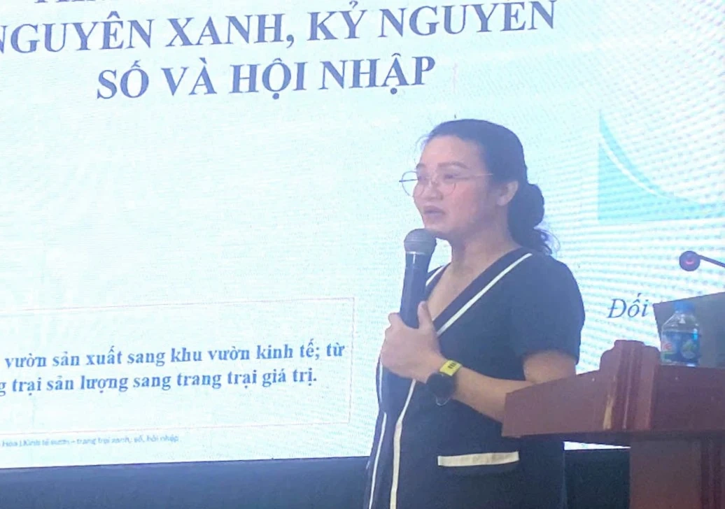 Thông tin kiến thức giúp chủ vườn, chủ trang trại bắt nhịp xu hướng chuyển đổi số, chuyển đổi xanh