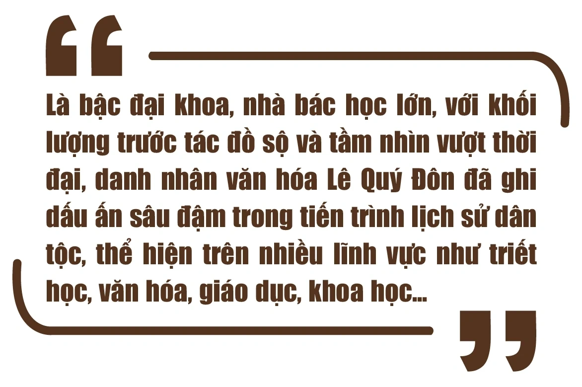 [E-Magazine] Kỷ niệm 300 năm Ngày sinh danh nhân văn hóa Lê Quý Đôn (1726-2026): Biểu tượng ngời sáng của trí tuệ uyên bác và khát vọng cống hiến!