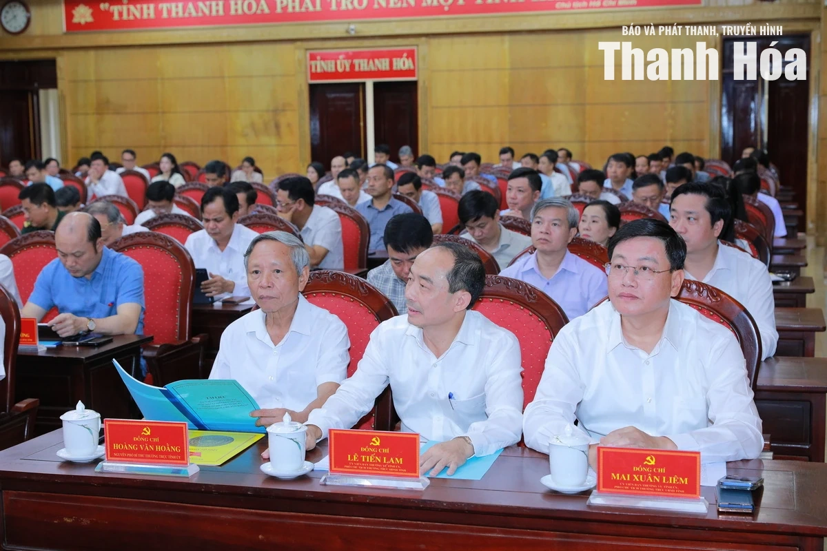 59 nghìn đại biểu tỉnh Thanh Hóa tham gia nghiên cứu, học tập Nghị quyết Hội nghị Trung ương 3 khóa XIV