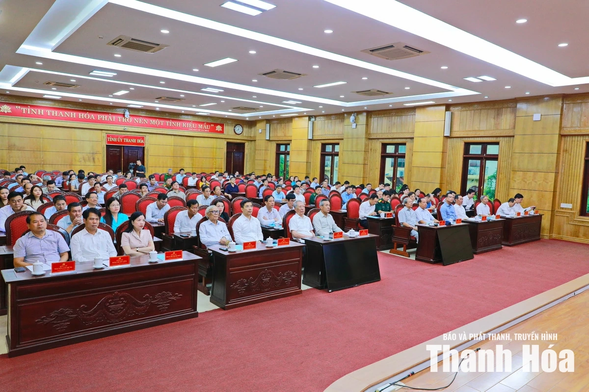 59 nghìn đại biểu tỉnh Thanh Hóa tham gia nghiên cứu, học tập Nghị quyết Hội nghị Trung ương 3 khóa XIV