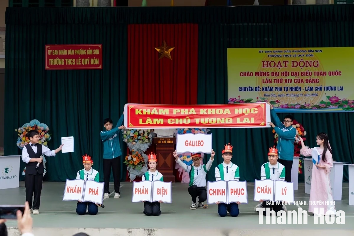 Dưới mái trường mang tên Danh nhân văn hóa Lê Quý Đôn