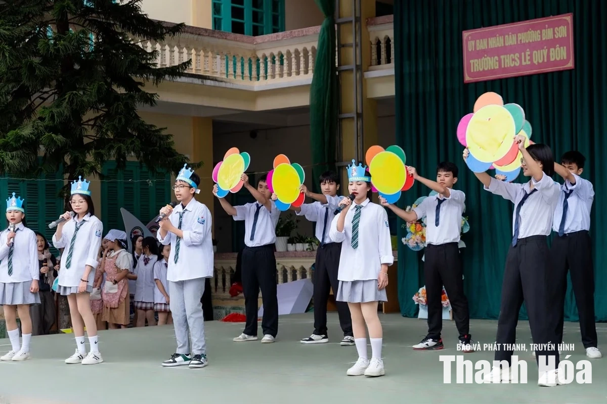 Dưới mái trường mang tên Danh nhân văn hóa Lê Quý Đôn