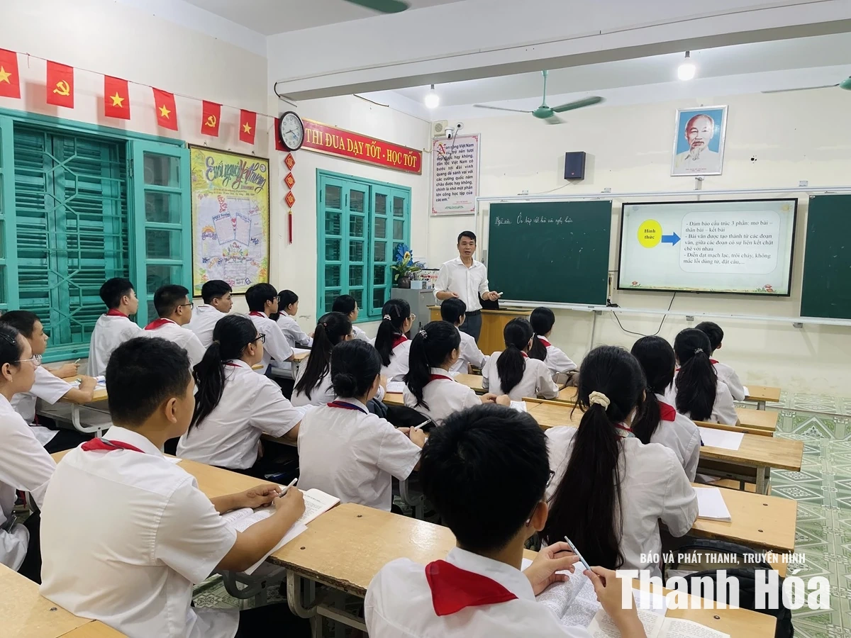 Dưới mái trường mang tên Danh nhân văn hóa Lê Quý Đôn