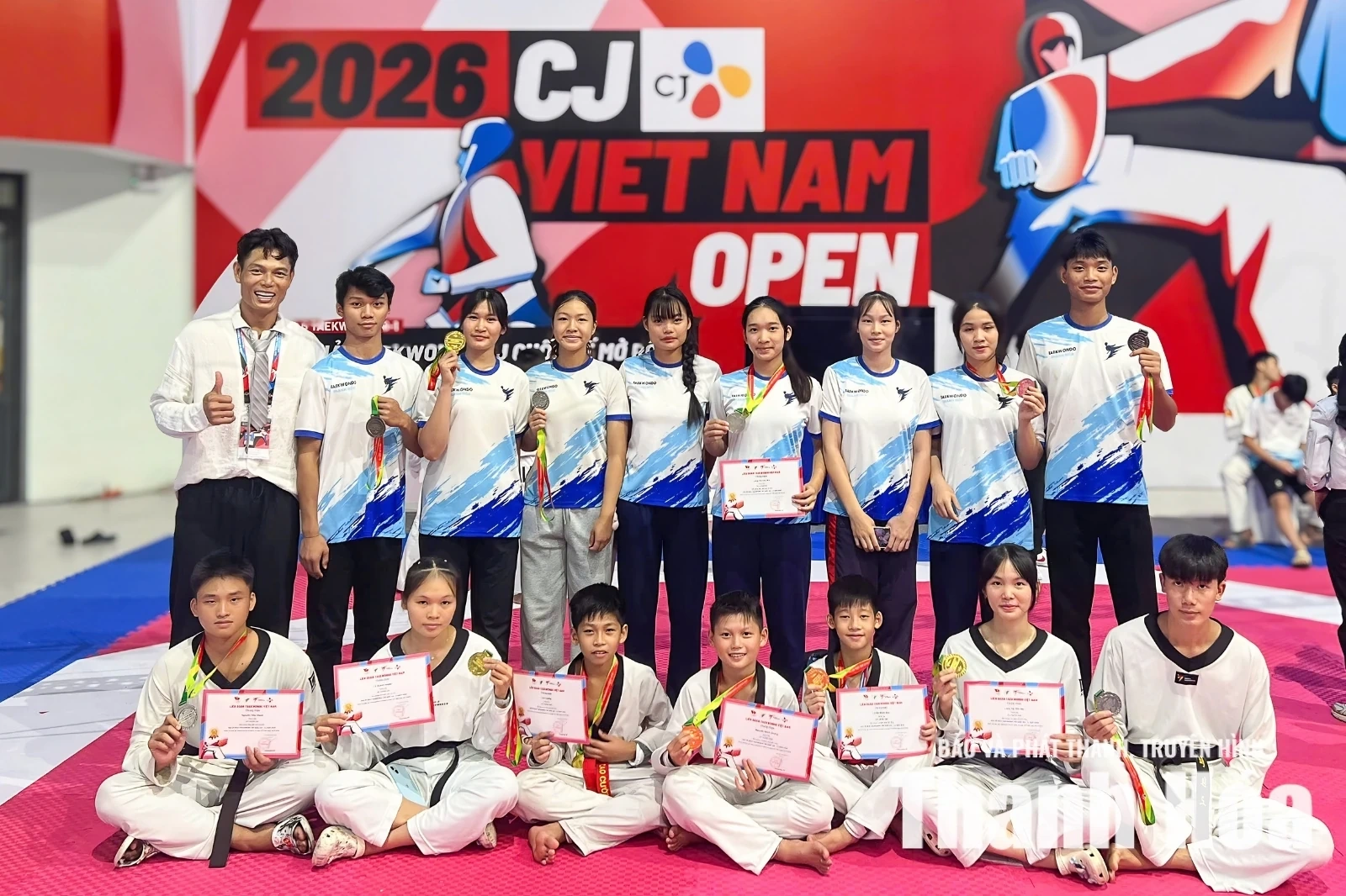 Taekwondo Thanh Hóa xếp thứ ba toàn đoàn nội dung đối kháng tại Giải vô địch trẻ quốc gia 2026