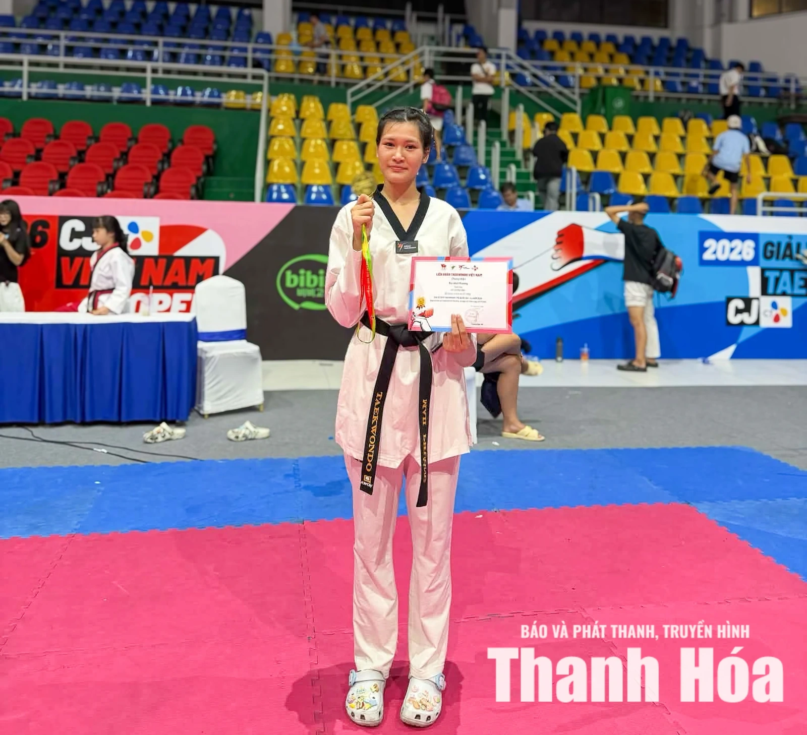Taekwondo Thanh Hóa xếp thứ ba toàn đoàn nội dung đối kháng tại Giải vô địch trẻ quốc gia 2026