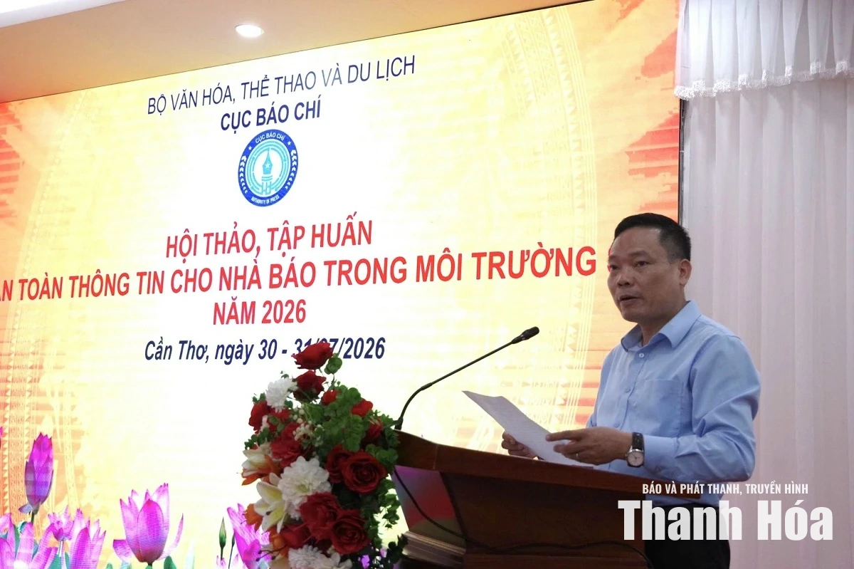 Hội thảo, tập huấn an toàn thông tin cho nhà báo trong môi trường số