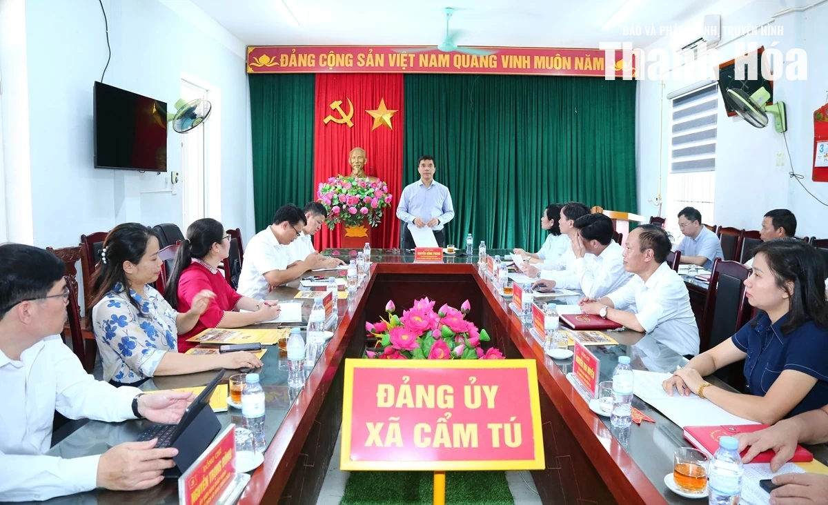 Chuyển hóa tiềm năng thành động lực đưa xã Cẩm Tú phát triển