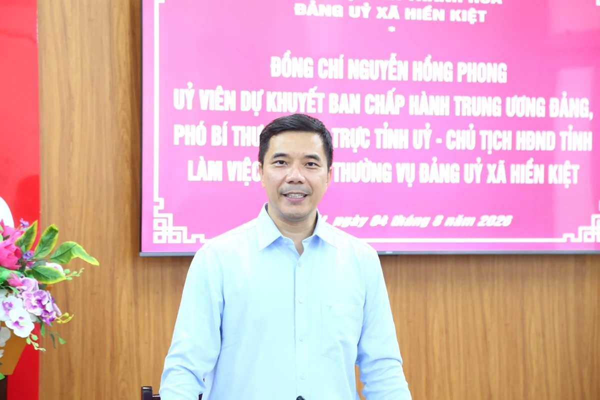 Tập trung tháo gỡ khó khăn, vướng mắc, khơi thông nguồn lực để xã Hiền Kiệt phát triển