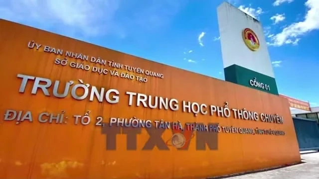 Thi lại tại Trường THPT Chuyên Tuyên Quang: Thay nhân sự làm công tác thi