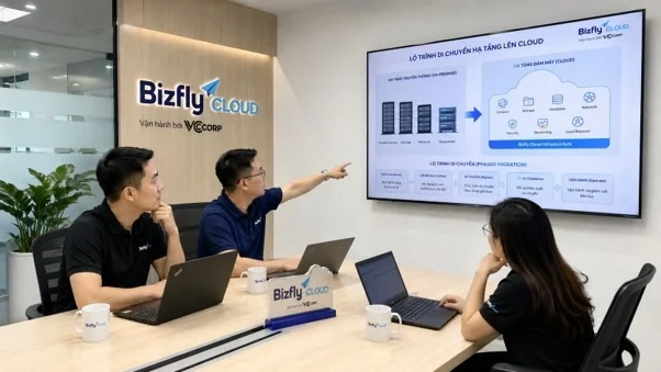 Bizfly Cloud Server đồng hành cùng doanh nghiệp trong hành trình chuyển đổi từ máy chủ truyền thống lên Cloud