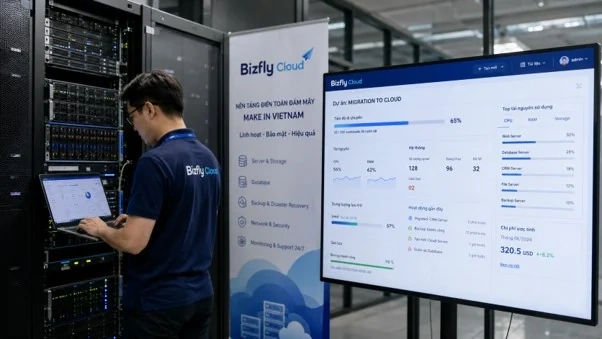 Bizfly Cloud Server đồng hành cùng doanh nghiệp trong hành trình chuyển đổi từ máy chủ truyền thống lên Cloud