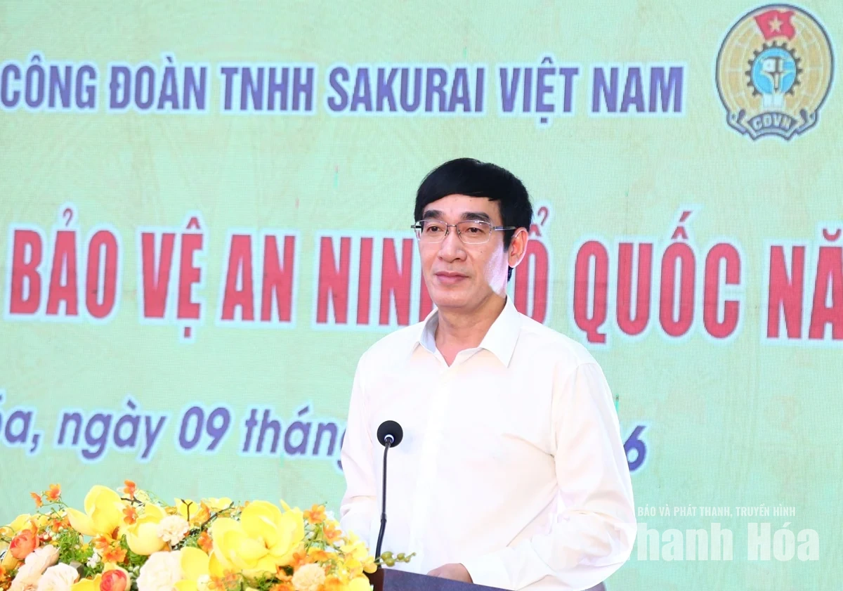 Công ty TNHH Sakurai Việt Nam triển khai nhiều biện pháp giữ gìn an ninh - trật tự