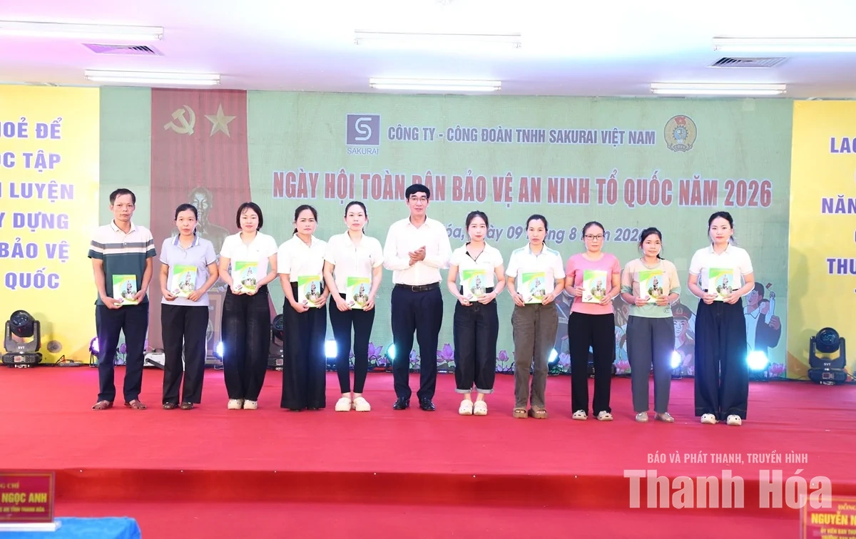 Công ty TNHH Sakurai Việt Nam triển khai nhiều biện pháp giữ gìn an ninh - trật tự