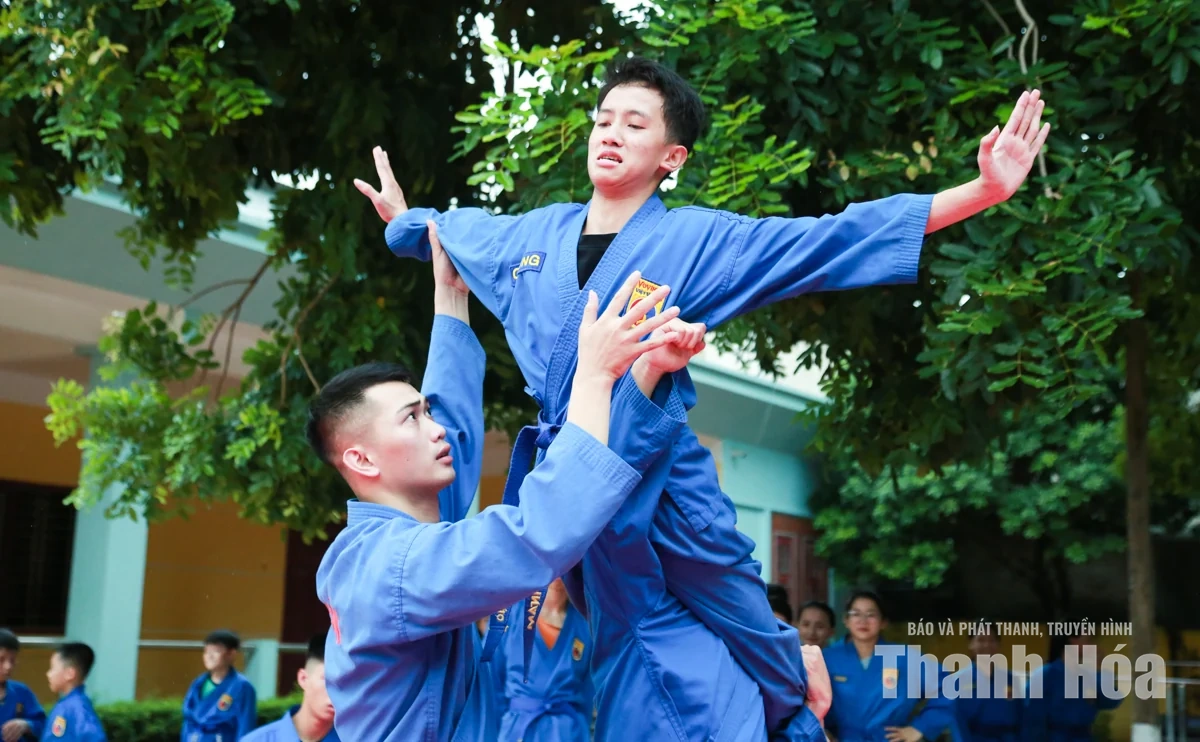 Rộn ràng khí thế luyện tập trước ngày khai mạc Giải Vovinam - Cúp Tiến Nông 2026