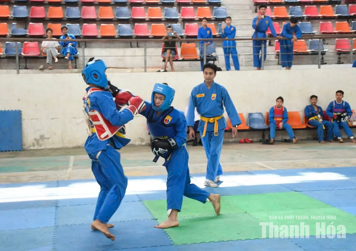 Rộn ràng khí thế luyện tập trước ngày khai mạc Giải Vovinam - Cúp Tiến Nông 2026