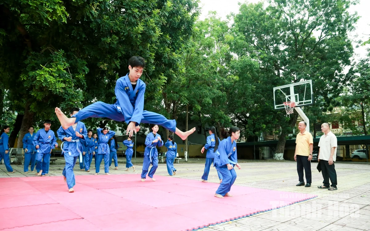 Rộn ràng khí thế luyện tập trước ngày khai mạc Giải Vovinam - Cúp Tiến Nông 2026