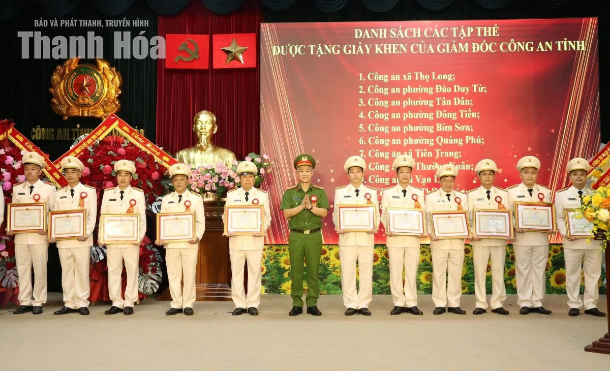 Kỷ niệm 70 năm Ngày truyền thống lực lượng Cảnh sát kinh tế Công an Thanh Hóa