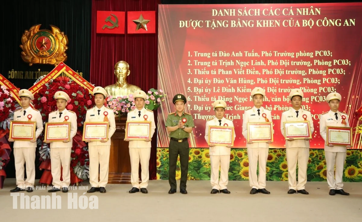 Kỷ niệm 70 năm Ngày truyền thống lực lượng Cảnh sát kinh tế Công an Thanh Hóa