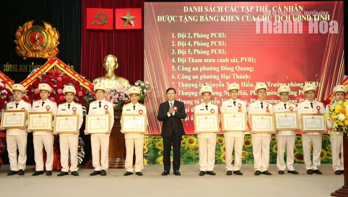 Kỷ niệm 70 năm Ngày truyền thống lực lượng Cảnh sát kinh tế Công an Thanh Hóa