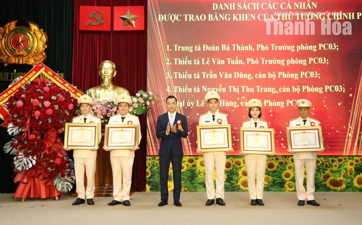 Kỷ niệm 70 năm Ngày truyền thống lực lượng Cảnh sát kinh tế Công an Thanh Hóa