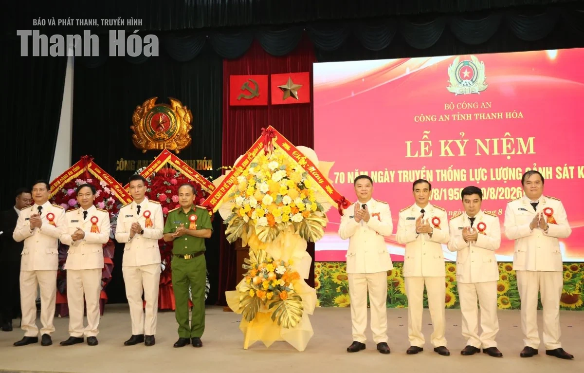 Kỷ niệm 70 năm Ngày truyền thống lực lượng Cảnh sát kinh tế Công an Thanh Hóa