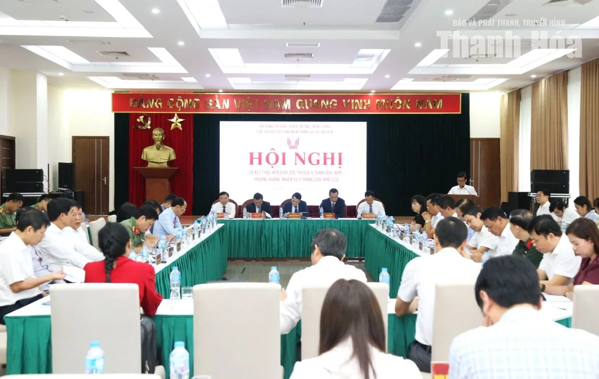 Cụm thi đua các tỉnh Miền Trung - Tây Nguyên sơ kết 6 tháng năm 2026