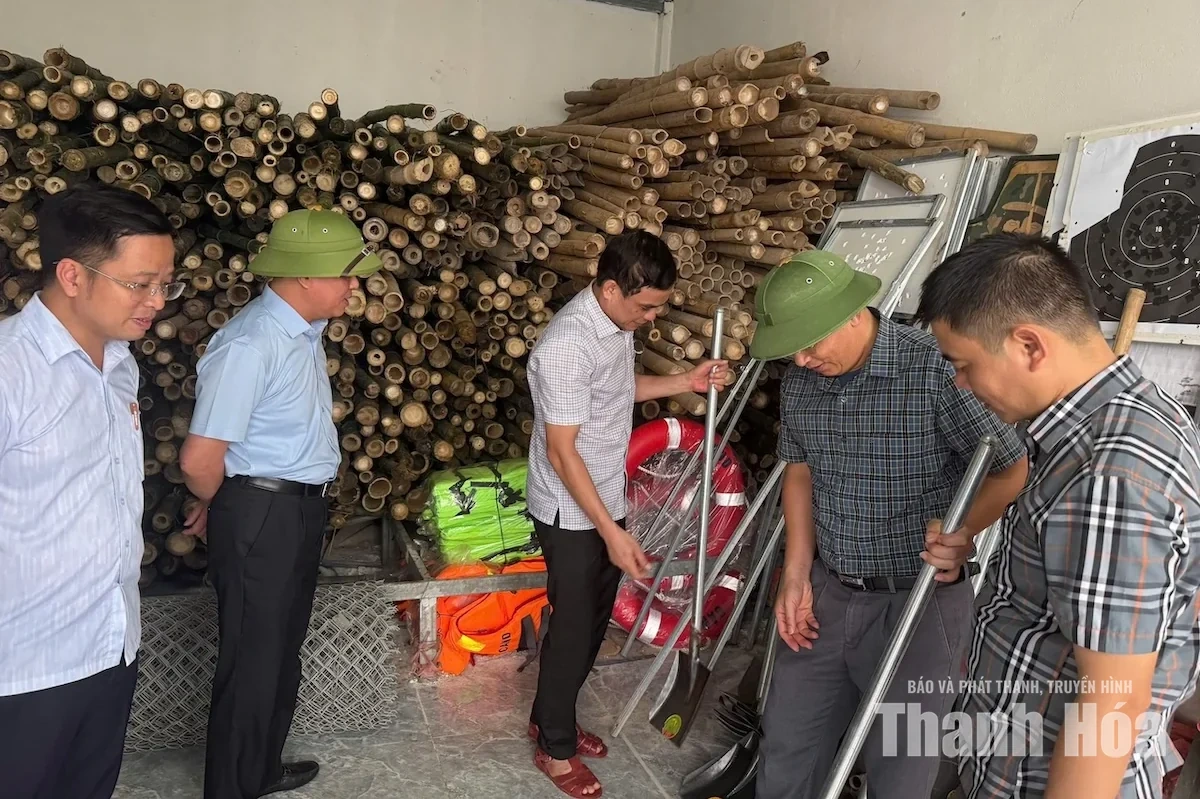 Sẵn sàng phương án ứng phó ngập lụt, đảm bảo an toàn công trình đê điều