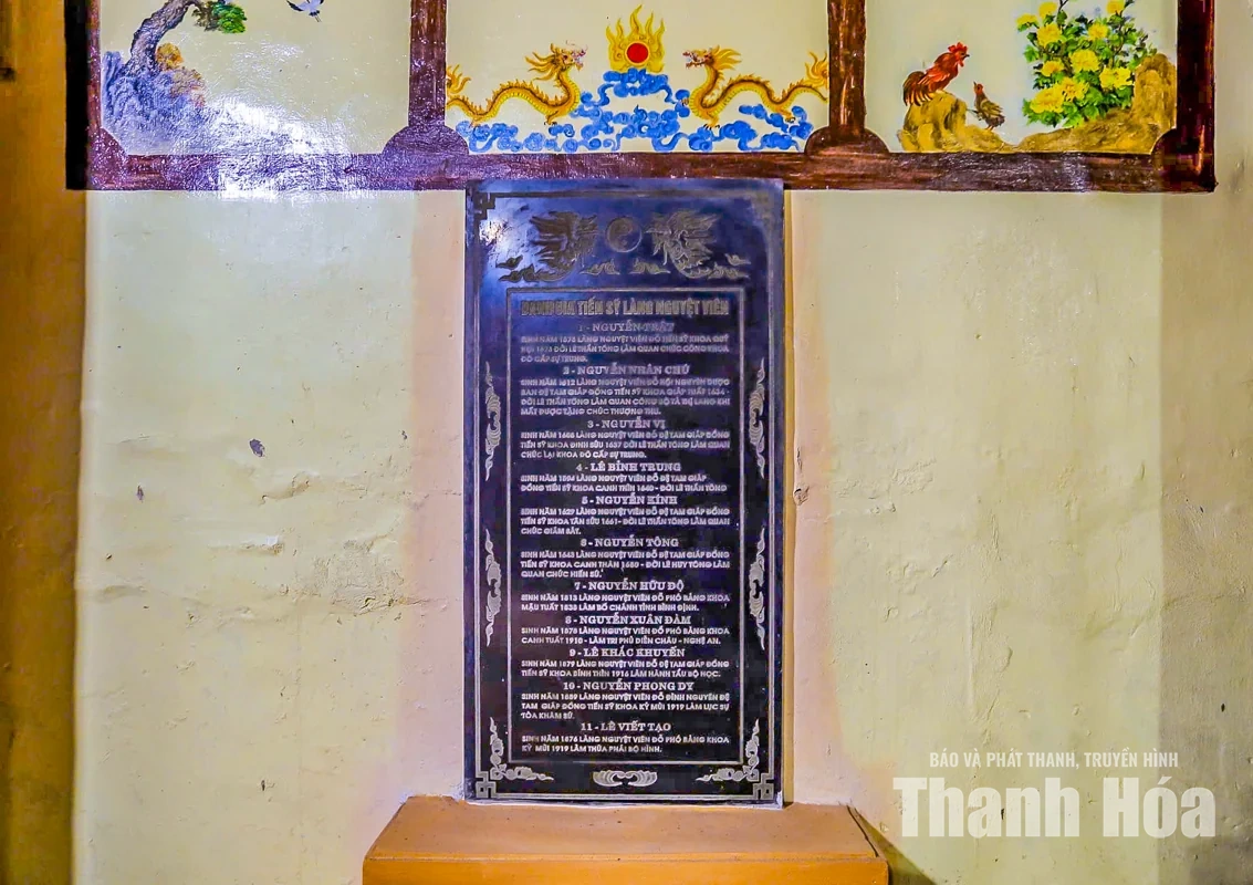 Nghè Nguyệt Viên hơn 4 thế kỷ lưu giữ hồn làng khoa bảng xứ Thanh