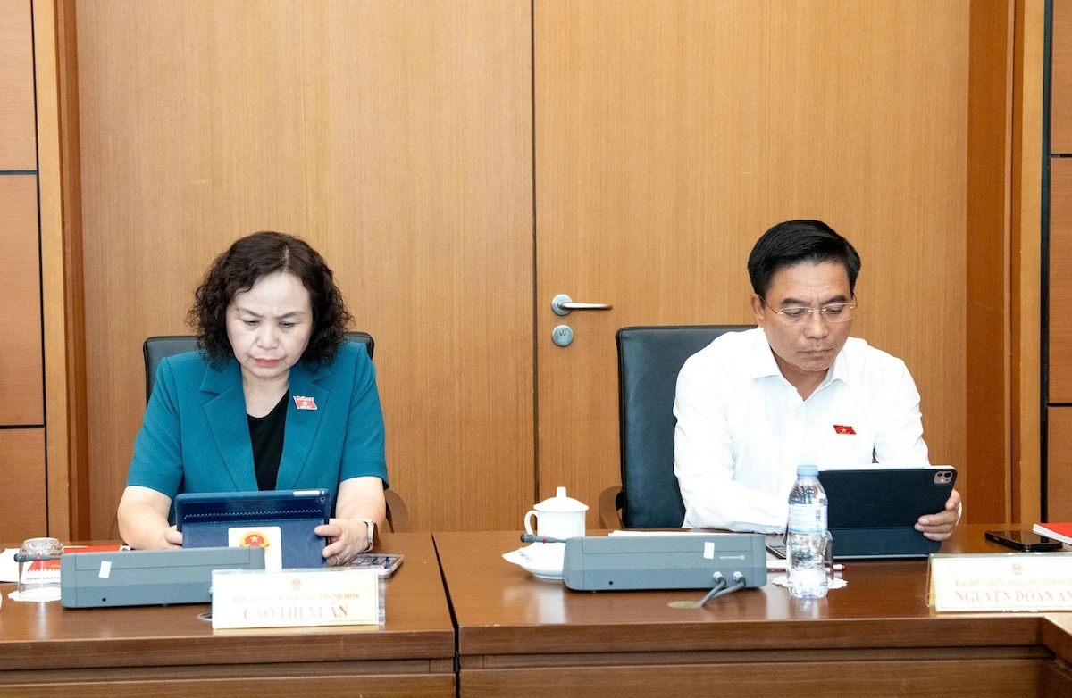 ĐBQH tỉnh Thanh Hóa góp ý hoàn thiện Dự án Luật Hải quan và Luật Đầu tư (sửa đổi)