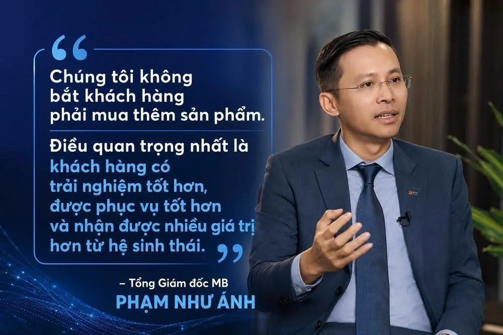 CEO MB Phạm Như Ánh: MB mở rộng hệ sinh thái, lấy trải nghiệm khách hàng làm trọng tâm
