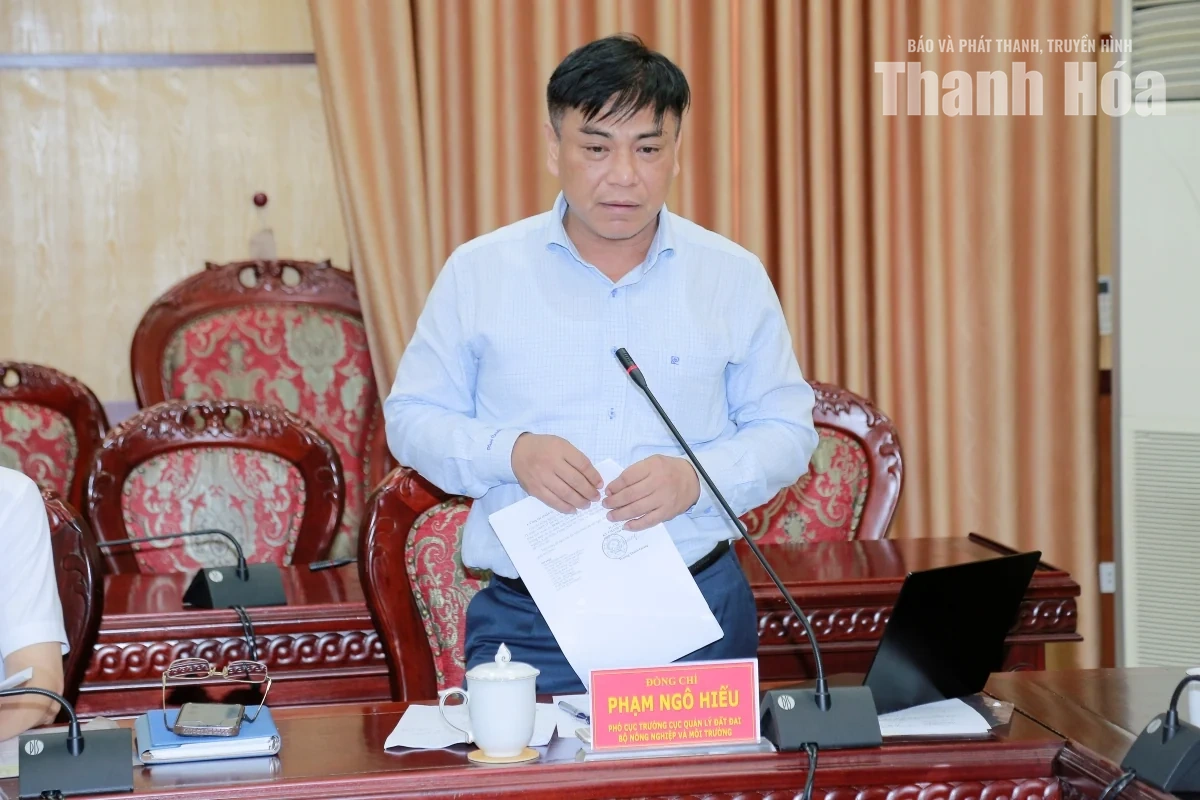 Thanh Hóa đề xuất thí điểm cấp giấy chứng nhận quyền sử dụng đất, quyền sở hữu tài sản gắn liền với đất điện tử trên VNeID