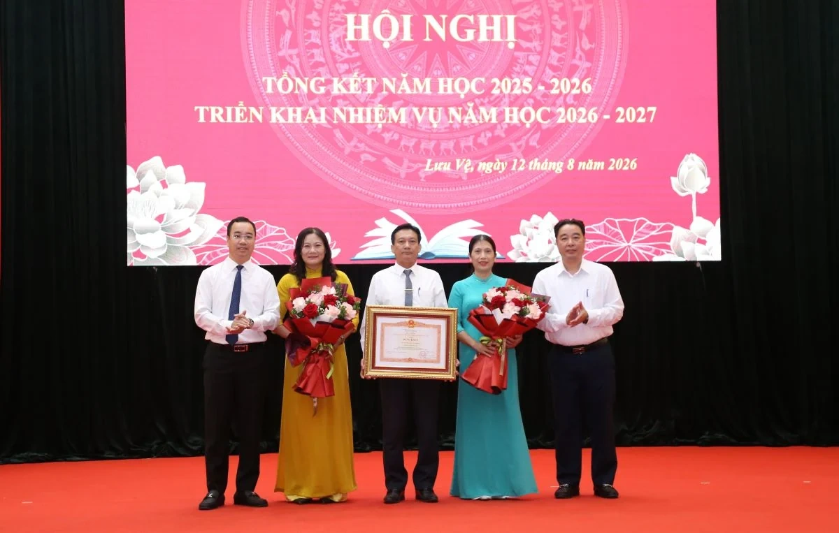 Giáo dục mũi nhọn xã Lưu Vệ đạt nhiều kết quả tích cực