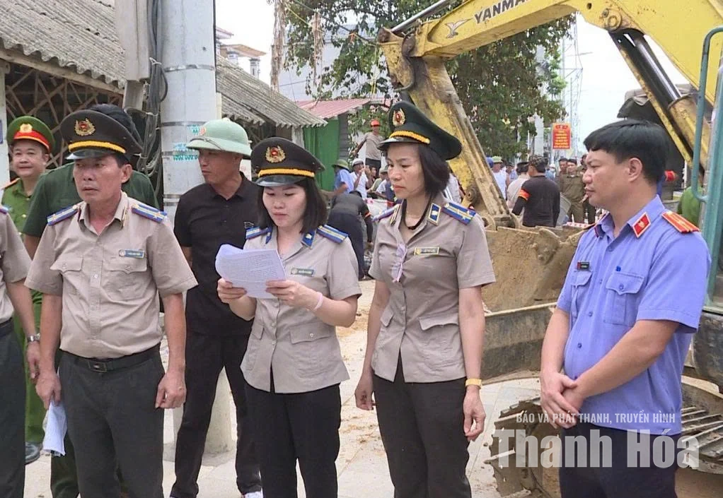 Kiên quyết cưỡng chế, nâng cao hiệu quả thi hành án