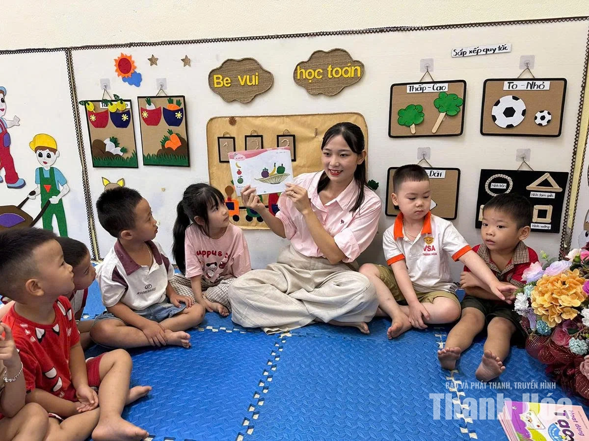 Cô giáo mầm non&nbsp;tâm huyết với nghề