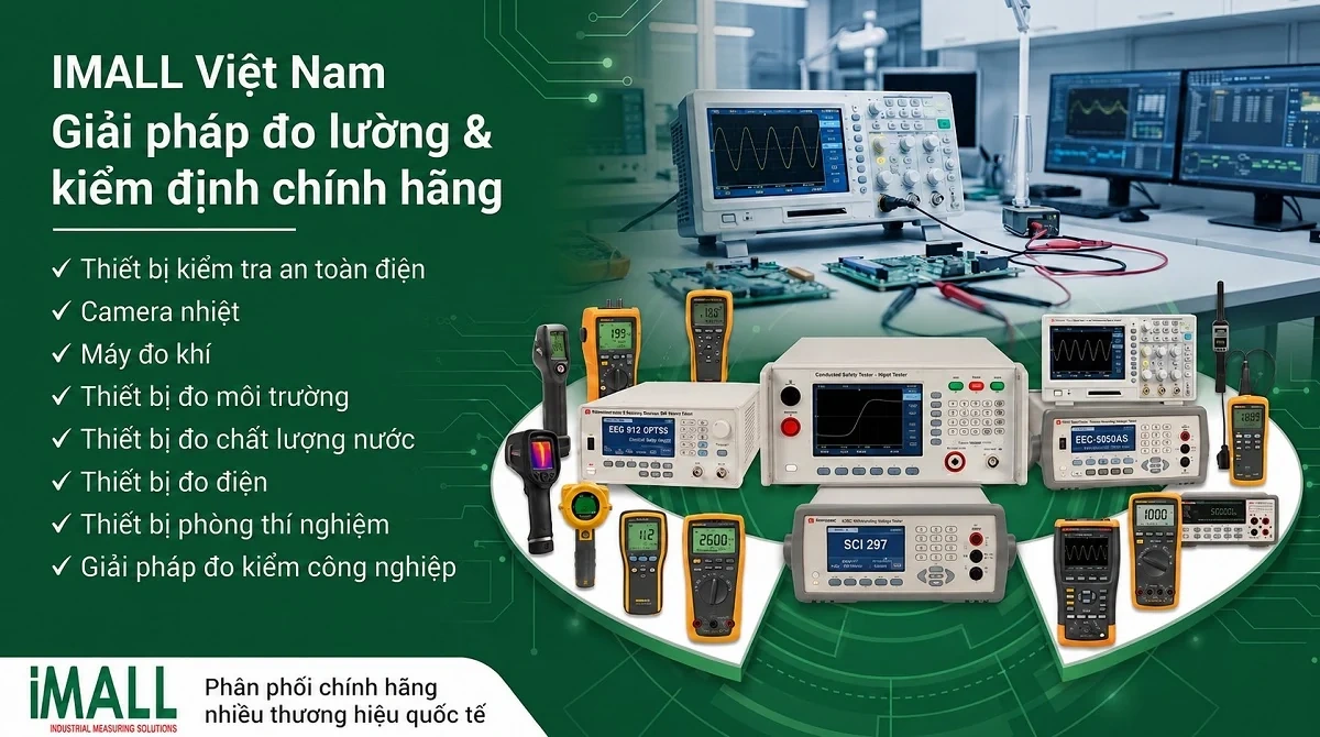 IMALL Việt Nam cung cấp các giải pháp đo lường điện tử Keysight