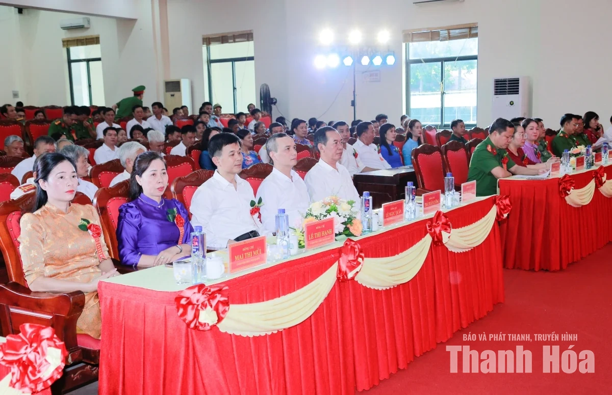 Phó Bí thư Tỉnh ủy Trịnh Tuấn Sinh dự Ngày hội “Toàn dân bảo vệ an ninh Tổ quốc” tại xã Thọ Xuân