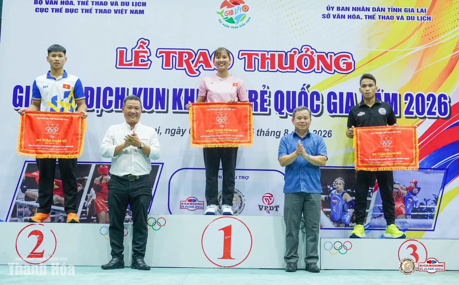 Kun Khmer Thanh Hóa xếp hạng ba toàn đoàn tại Giải Vô địch trẻ quốc gia 2026