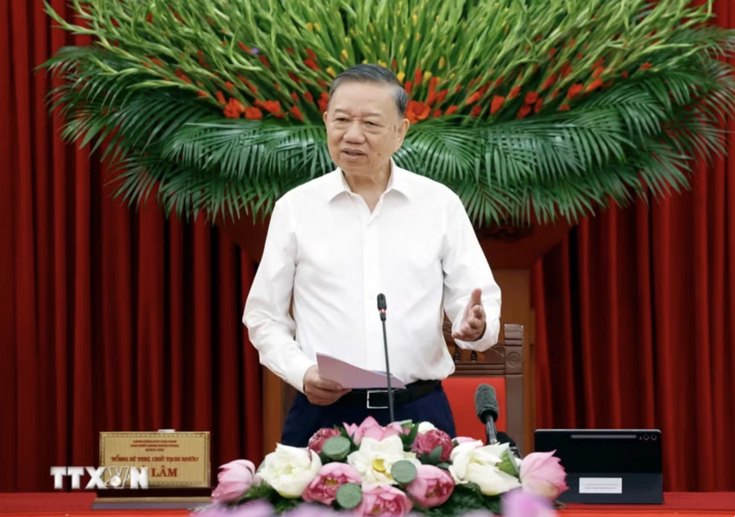 Kết luận của Tổng Bí thư, Chủ tịch nước Tô Lâm về tổng kết thực tiễn và nghiên cứu sửa đổi, bổ sung Điều lệ Đảng