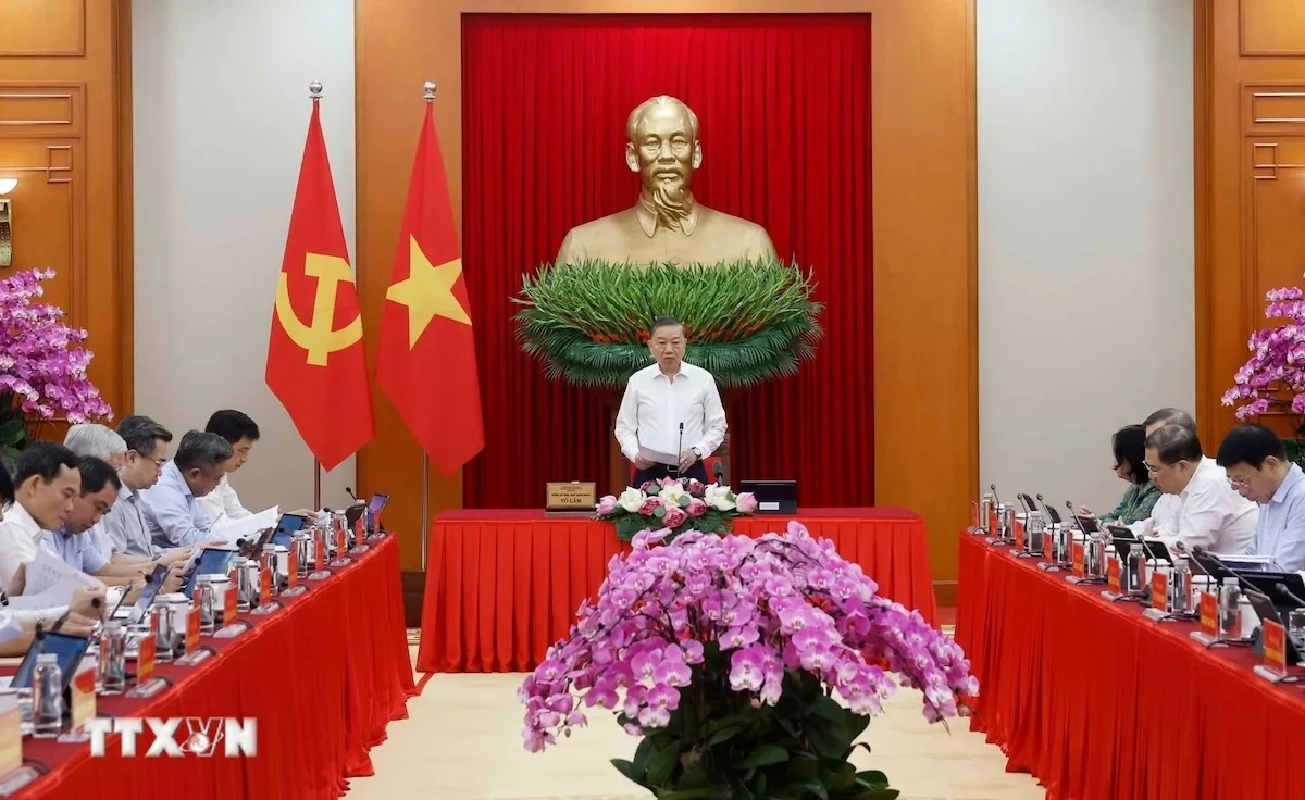 Kết luận của Tổng Bí thư, Chủ tịch nước Tô Lâm về tổng kết thực tiễn và nghiên cứu sửa đổi, bổ sung Điều lệ Đảng