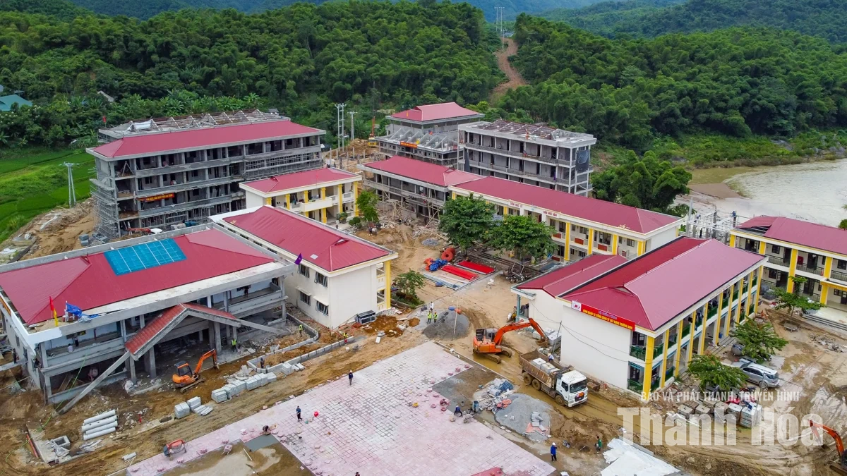 Chạy đua với thời gian, đưa trường nội trú liên cấp vùng biên Tam Lư về đích