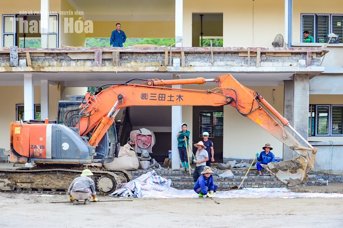 Chạy đua với thời gian, đưa trường nội trú liên cấp vùng biên Tam Lư về đích