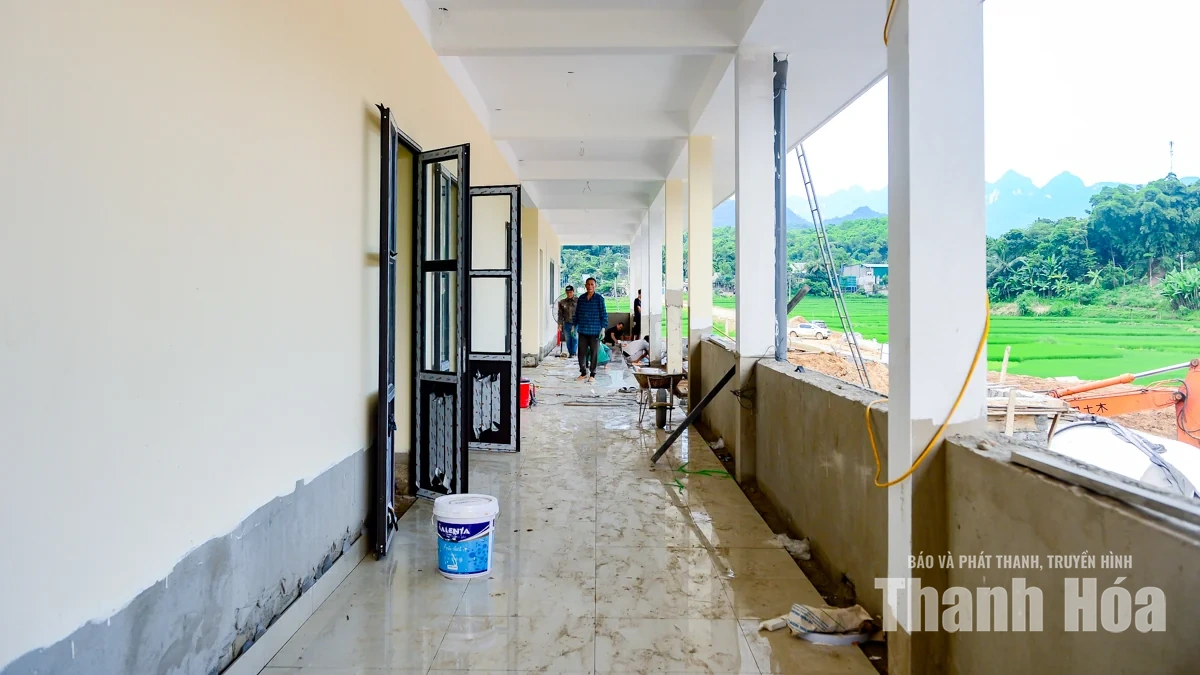 Chạy đua với thời gian, đưa trường nội trú liên cấp vùng biên Tam Lư về đích
