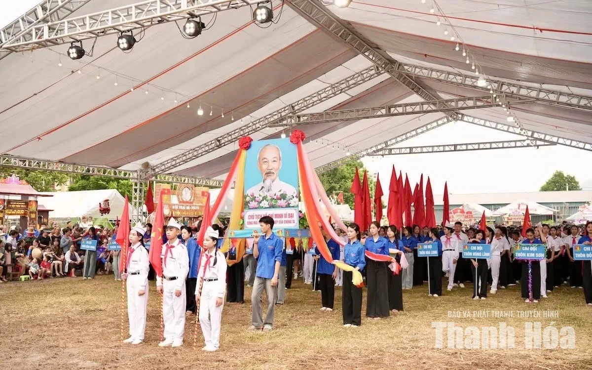 Sôi nổi hội trại hè tại các xã Định Tân, Hoằng Tiến, Biện Thượng và phường Ngọc Sơn