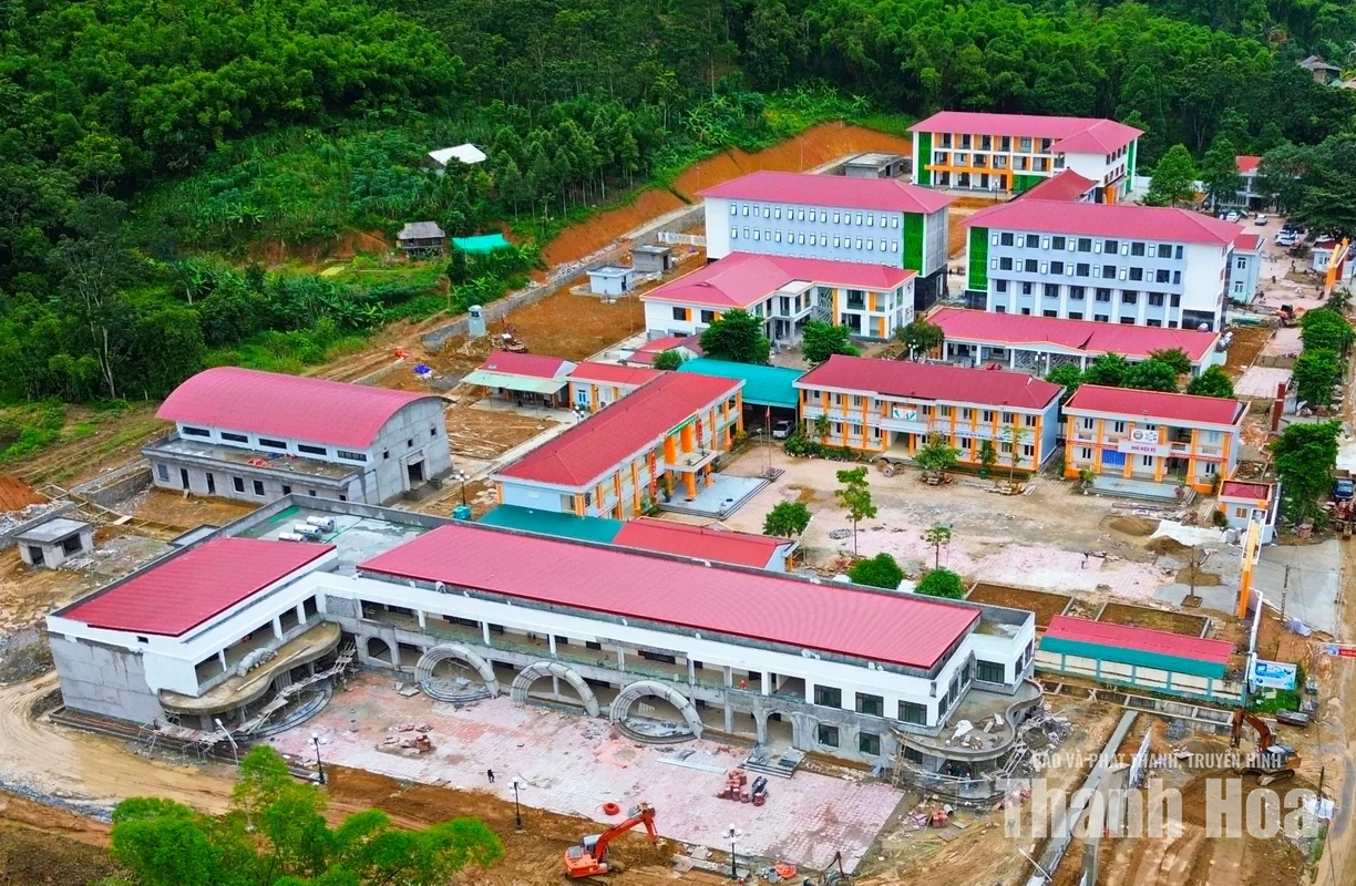 Diện mạo mới tại Trường Phổ thông nội trú TH&amp;THCS Sơn Thủy