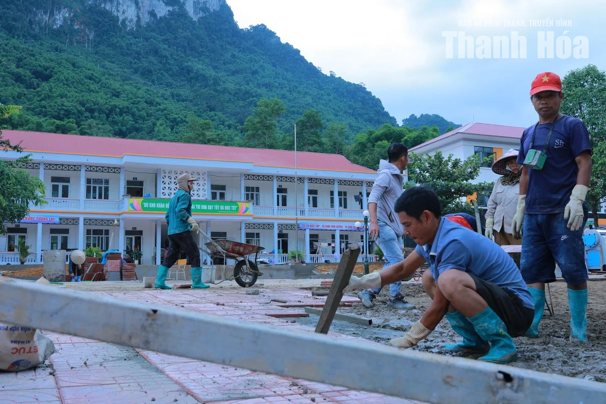 Diện mạo mới tại Trường Phổ thông nội trú TH&amp;THCS Sơn Thủy